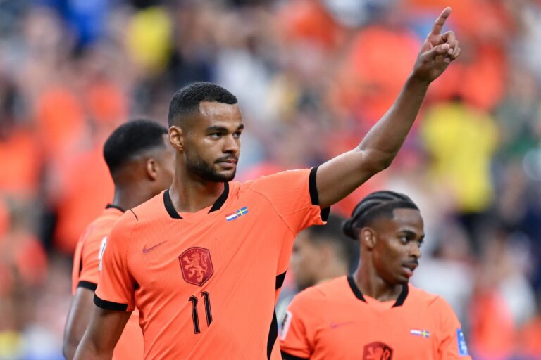 Pa&iacute;ses Baixos 5 x 1 Su&eacute;cia: Gakpo lidera goleada e manda recado ao Liverpool