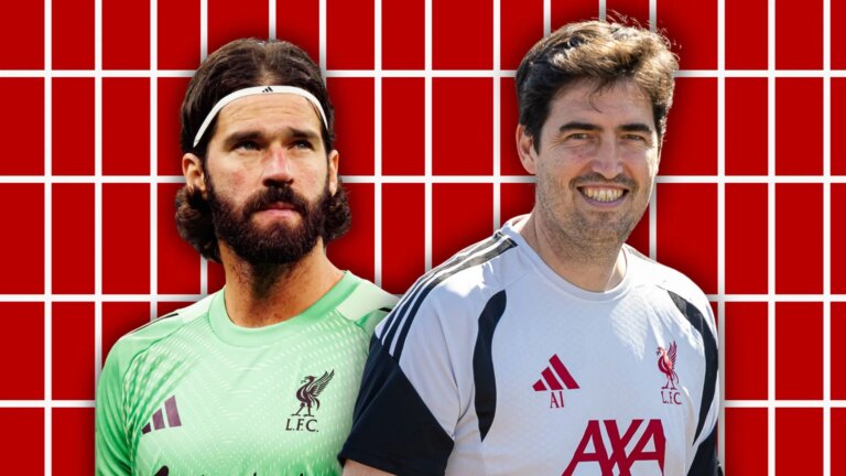 T&eacute;cnico do Liverpool fala do futuro de Alisson e exalta brasileiro: &lsquo;Precisamos de refer&ecirc;ncias&rsquo;